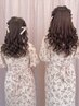 推しヘアセット￥3,800【※土日祝10時～、平日11時～】