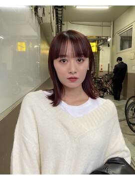 サヴィー(suvvy) ワイドバング/ワインレッド