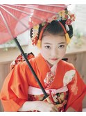 7歳日本髪
