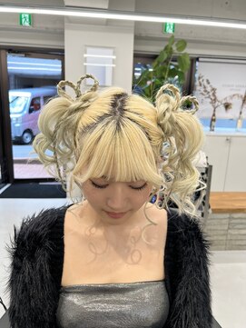 バルベストーキョーサウス(BARBES TOKYO SOUTH) ハートのツインテール【清板】