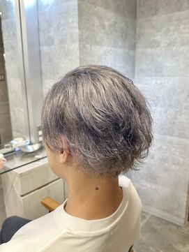 キャラ シャローネ 池袋(Chara Chalone) マッシュ/グレーグレー/ハイトーン/アルティストカラー【本松】