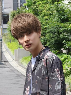 アルマ(ALMA) 前下がりマッシュ束感ニュアンスパーマフェザーパーマ