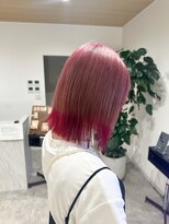 ビスポーク(BESPOKE)&nbsp;ペールピンク×エンドカラー