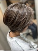 白髪を活かした白髪ぼかしハイライト