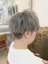 メグロ 相模大野(MEGURO) スパイキーショート/ブルーブラック/フェザーパーマ/メンズ38