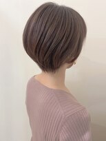 ヘアメイク アリエス 富谷店(HAIR MAKE aries) 丸みシルエットがかわいい大人ショートボブ