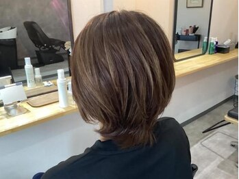 アンテナ(ANTENNA)の写真/≪カラー会員制導入サロン♪≫髪のダメージを抑えて艶髪に*白髪が気になり始めた方はぜひご相談ください！