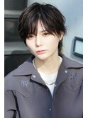 中性ウルフNEWナチュラルウルフ10代20代30代/ニュアンスパーマ
