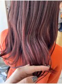 ピンクハイライト