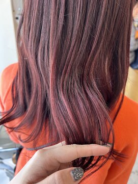 ジルヘアービカミ(Jill hair bikami) ピンクハイライト