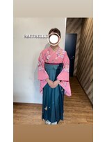 ルネッサンスヘアー ラファエロ(RAFFAELLO)&nbsp;袴姿