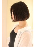 30代40代50代大人可愛いボブ　ワンレングス