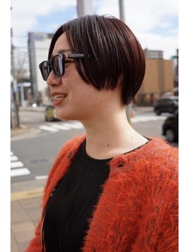 エイミー(amy.) ボブ/ショートボブ/マッシュショート/大人ショート/オン眉