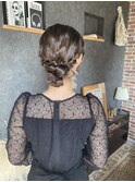 シニヨン/お呼ばれヘア/ヘアセット