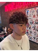 カーリーパーマ