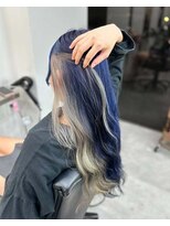 ギミックパシャ(GIMMICK pasha)&nbsp;ネイビー/ネイビーブルー/インナーカラー