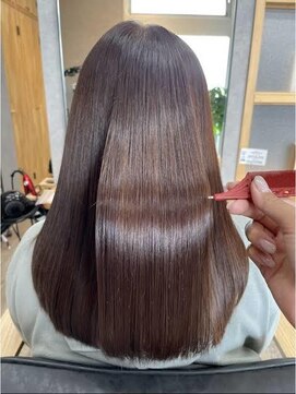 シンヤヘアーズ アルザ通り店(SHINYA HAIRS) つるりんちょ髪質改善ストレート