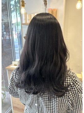 リタ(rita.) 小辻 ラベンダーグレージュ 韓国風ヘア レイヤーカット