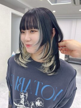 エイル 茶屋町(Eir) 髪質改善/ブリーチ/ダブルカラー/インナーカラー/リタッチカラー