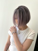ジゼル(GiseL) バレイヤージュ　ボブ　ピンク