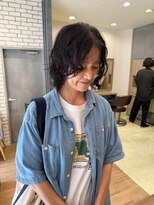 アース 三軒茶屋店(HAIR&MAKE EARTH)&nbsp;一気にトレンドを抑える、ウルフパーマ【三軒茶屋】