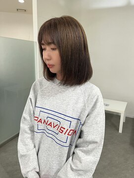 スパ ヘアーデザイン(SPA hair design) 脱白髪染めカラー