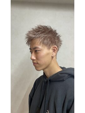 MEN’S HAIR/サーフカール/刈り上げセンターパート/千葉駅