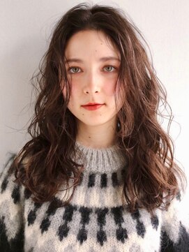 アンドレイ 表参道(andrey) 黒髪カタログ/クラゲヘアー/オリーブグレー/表参道