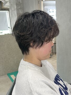 ルイ(ROUIS produced by LUCK 津田沼) ROUIS 津田沼 カジュアルショートニュアンスパーマ