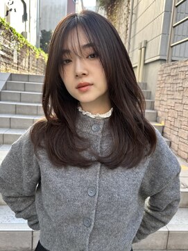 サンドイエナ 横浜店(sand yena) くびレイヤーボブルフネビージュ小顔ワンレンこなれミディ