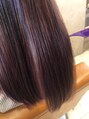 アグ ヘアー リーブル 高崎1号店(Agu hair livre)&nbsp;ツヤ感UP!ダークレッドカラー