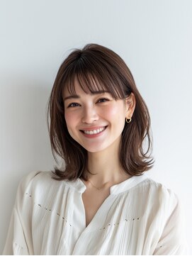 e.m.a プレミアムビューティーサロン 栄駅店(e.m.a PREMIUM BEAUTY SALON) レイヤーカット/イメチェン/外ハネボブ/美髪/ワイドバング/髪型