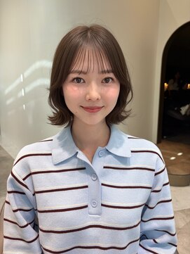 ライズ ネックス ザ サロン 渋谷(LIZE nex the salon) 【MOE】春っぽベージュブラウン