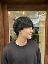 カウチ(kauti)&nbsp;パーマ風マッシュ／癖毛を活かしたマッシュ／板橋