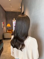 ノーヴァ バイ ボナ 前橋店(nova by bona) 【垢抜け感UP】顔まわりレイヤー×大ぶり韓国風ウェーブ9