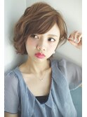 [ethica_南船場] メルトカラーアッシュ×小顔ヘアショート