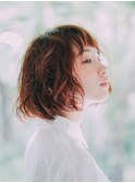 重ためボブのパーマアレンジ【汐入／汐入駅】
