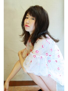 トヌコア ルア 下北沢店(TONUKOA RUA) 『TonukoaRua』大人可愛いセミウェット☆人気のロブミディ☆