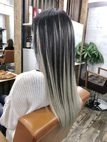 リリー シブヤ(Lilly shibuya)&nbsp;【Lilly渋谷】#ホワイト #グラデーション #エクステ