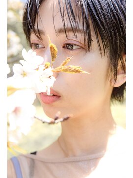 ヘアーアンドアトリエ マール(Hair&Atelier Marl) 【Marl】ブラックグレージュカラーのハンサムショート♪