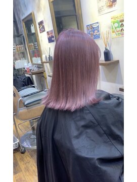 ヘアーワークス アンビエント(Hair works Ambient) 【Ambient_hat】サーモンピンク