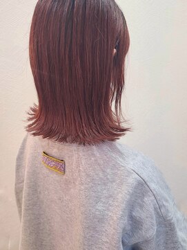 ベラ(Bella) 【Bella吉祥寺】アプリコットオレンジ/切りっぱなしボブ