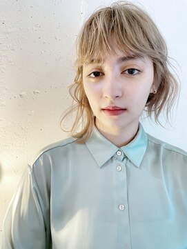 カゼ ダイカンヤマ Kaze DAIKANYAMA アシンメトリー空気感BOB