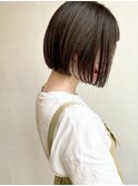 【LASIA大分/JR牧駅徒歩5分】ミニボブ/オリーブブラウン