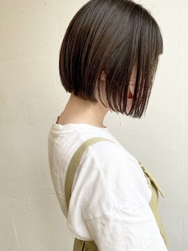 ラシアヘアー(LASIA HAIR) 【LASIA大分/JR牧駅徒歩5分】ミニボブ/オリーブブラウン