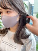 イヤリングカラー/グレー/インナーカラー/GAMT