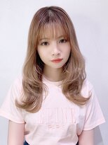 アイティーバイアルバム 八王子店(IT by ALBUM)&nbsp;レイヤーワンカール_くびれヘアビタミンカラー_8640