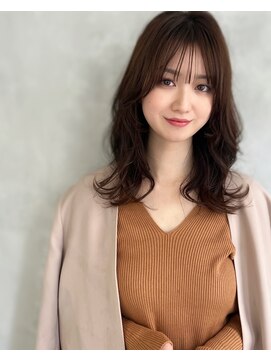 コート 表参道(Cote) ☆ヘルシースタイルショコラアッシュ艶髪ふんわりカールミディ