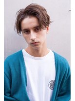 オースティン 調布アミックス(AUSTIN)&nbsp;ツイストパーマ七三オールバックマッシュウルフスリークショート