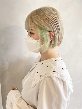 エイト ヘアサロン 渋谷本店(EIGHT) ケアブリーチ×インナーカラー